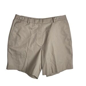 Brooks Brothers 346 Advantage Womens Size 12 Khaki Shorts Golf Casual Preppy‎